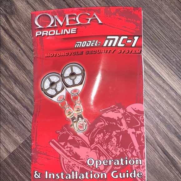 Omega Motorcycle Security System - Picture 4 of 4